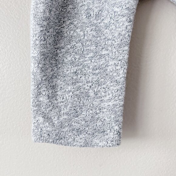 GAP sweatpant reversible 0-3m marled salt & pepper unisex grey & white - Picture 8 of 17